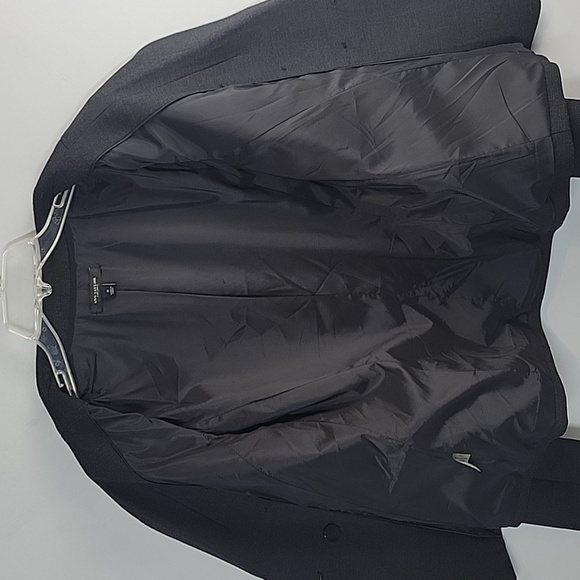 Ann Taylor gray ponte  double breasted blazer - Picture 2 of 7